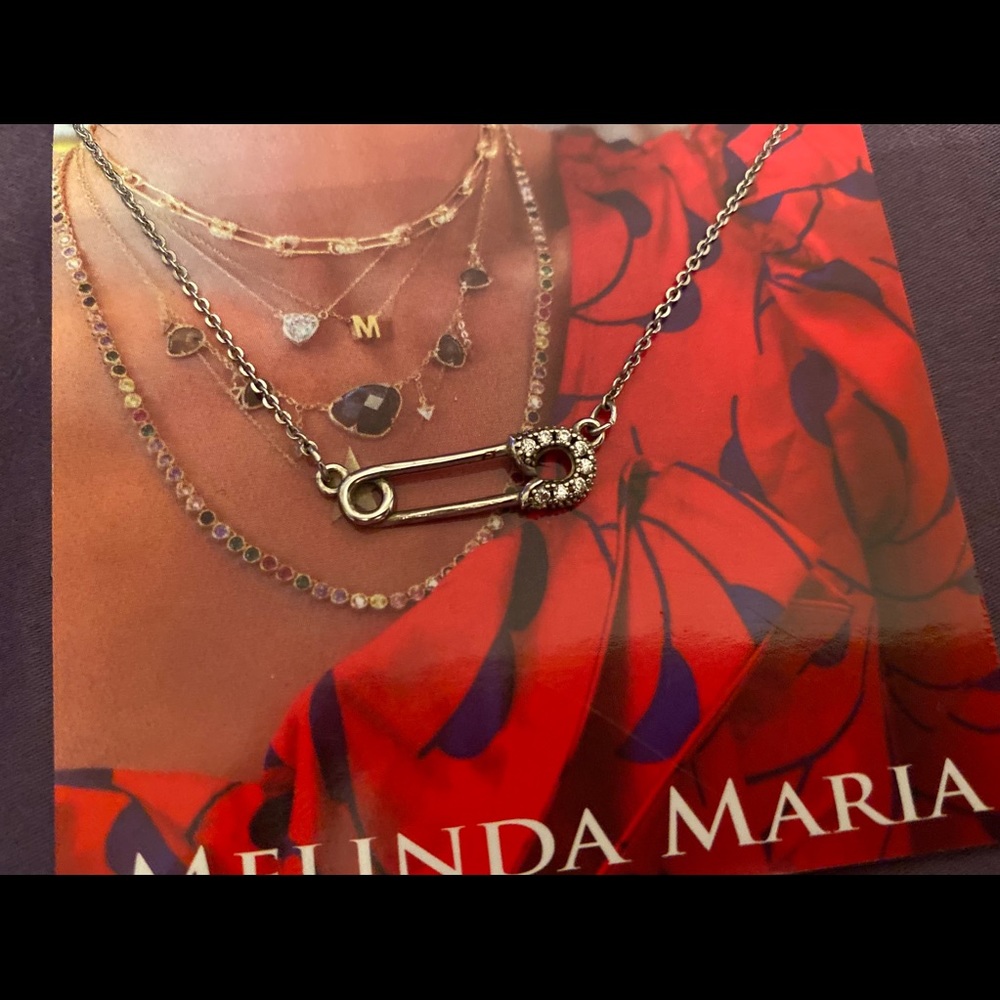 Safety Pin necklace